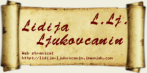 Lidija Ljukovčanin vizit kartica